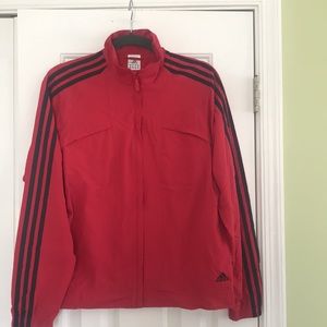 Women’s adidas windbreaker jacket.Sz-L.Never worn